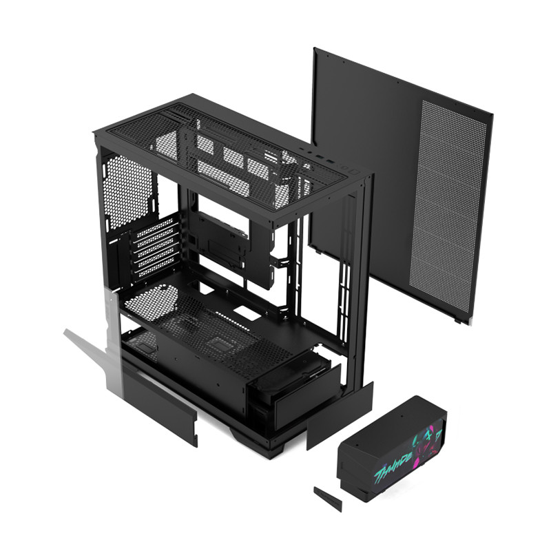 کیس کامپیوتر گیمینگ تاندربات مدل GQX25ABS
