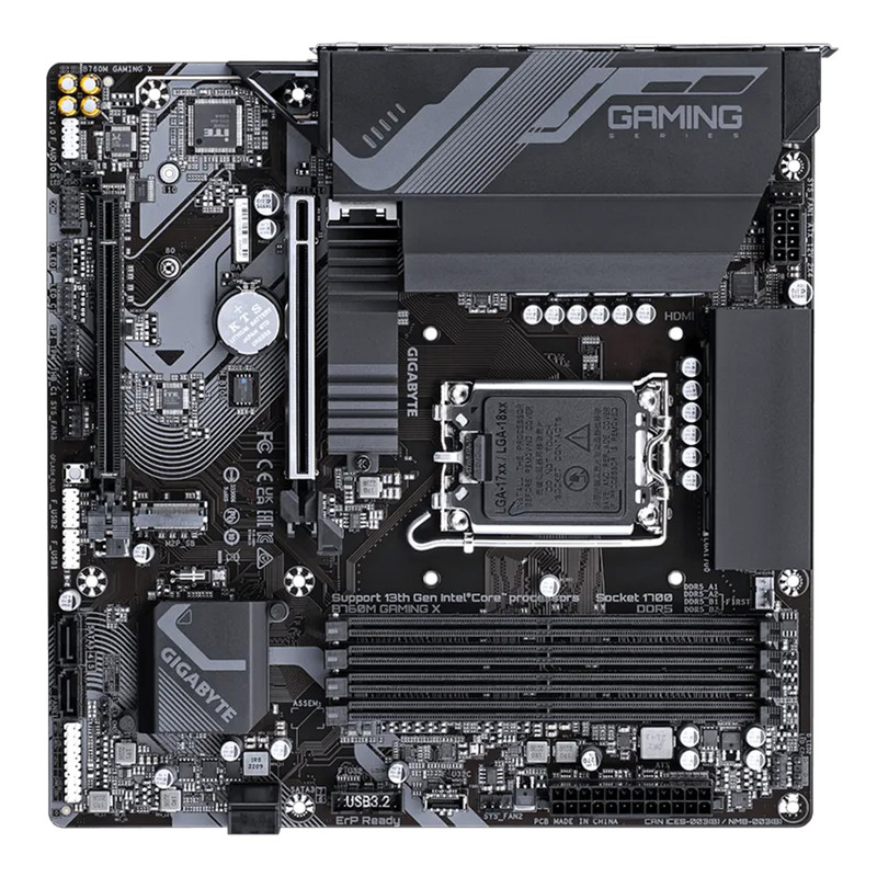 مادربرد گیگابایت مدل B760M GAMING X rev. 1.0