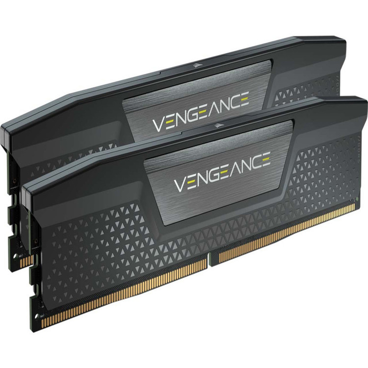 رم دسکتاپ DDR5 کورسیر مدل VENGEANCE ظرفیت 32GB دوکاناله 4800MHz با تایمینگ CL40 و هیتسینک خنککننده