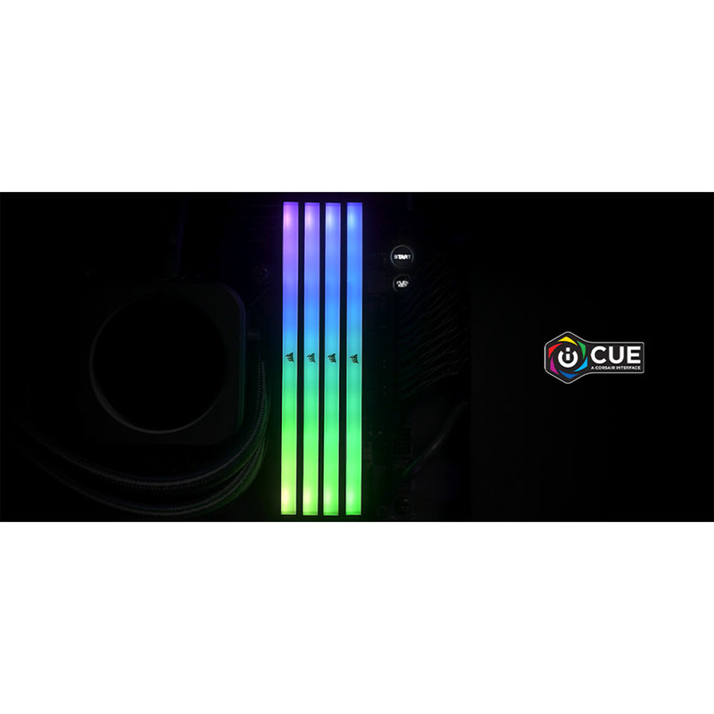 رم دسکتاپ کورسیر DDR5 دو کاناله 32 گیگابایت 6000 مگاهرتز مدل VENGEANCE RGB با تایمینگ CL36 و هیتسینک خنککننده
