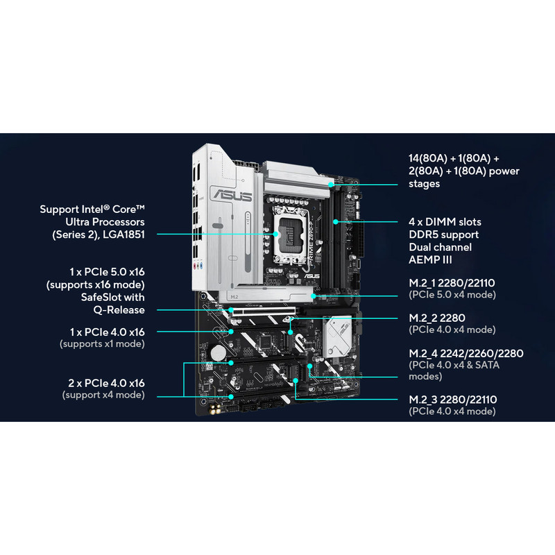 مادربرد ایسوس مدل PRIME Z890-P