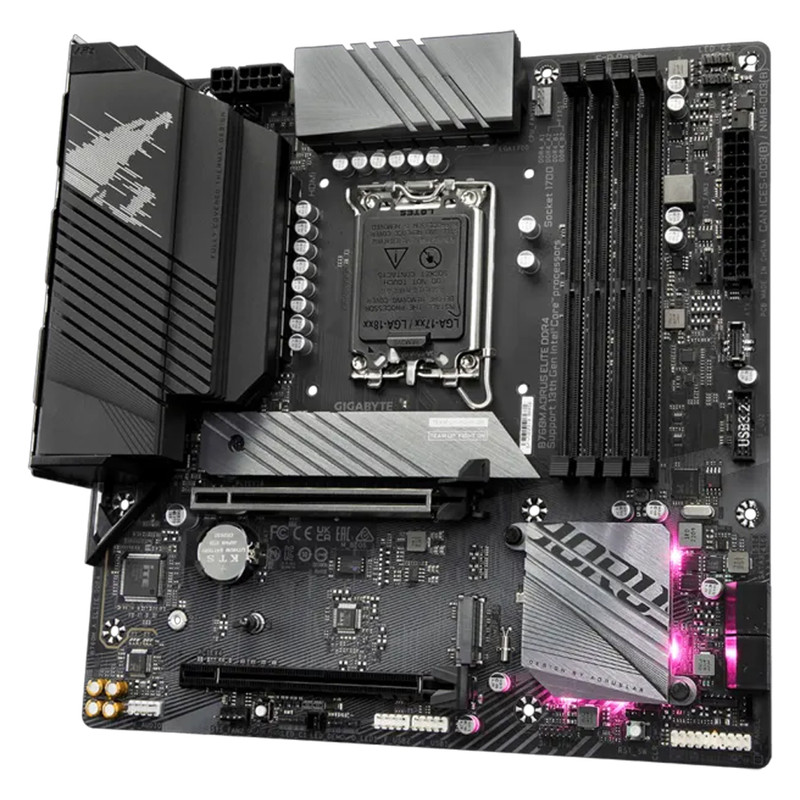 مادربرد گیگابایت مدل GA-B760M AORUS ELITE DDR4 Rev 1.0