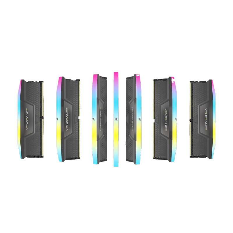 رم دسکتاپ کورسیر مدل VENGEANCE RGB DDR5 دو کاناله ظرفیت 64 گیگابایت سرعت 5600 مگاهرتز تایمینگ CL40 همراه هیتسینک خنککننده