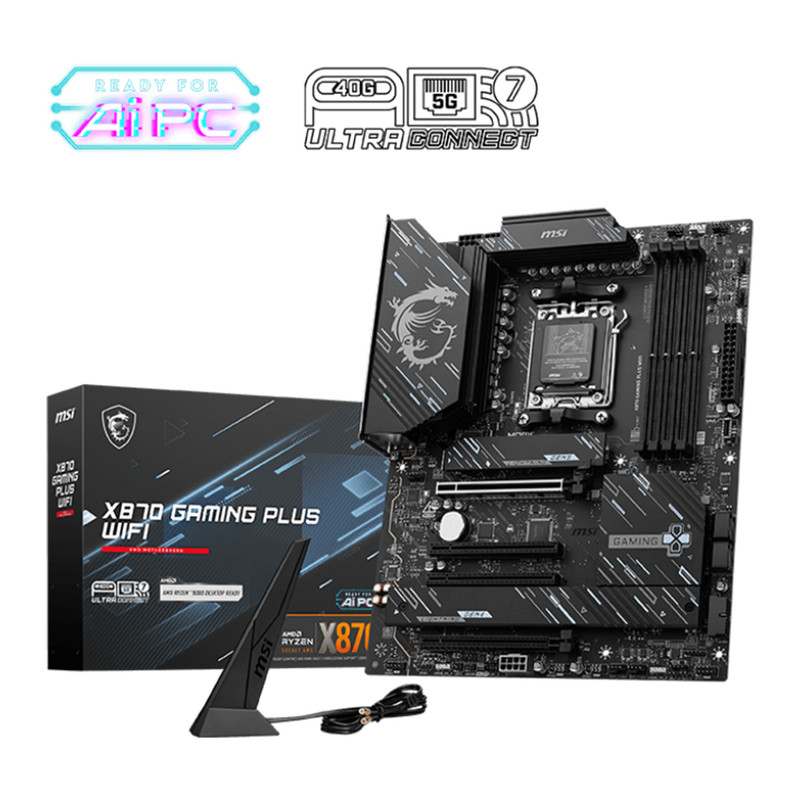 مادربرد ام اس آی مدل X870 GAMING PLUS WIFI