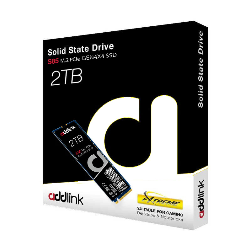 اس اس دی اینترنال ادلینک مدل SSD addlink S85 PCIe Gen4 NVMe ظرفیت دو ترابایت