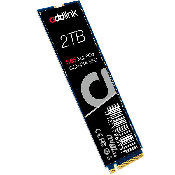 اس اس دی اینترنال ادلینک مدل SSD addlink S85 PCIe Gen4 NVMe  ظرفیت دو ترابایت