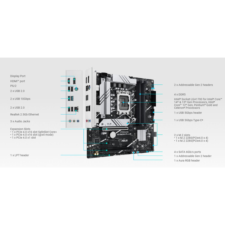 مادربرد ایسوس مدل PRIME B760M PLUS