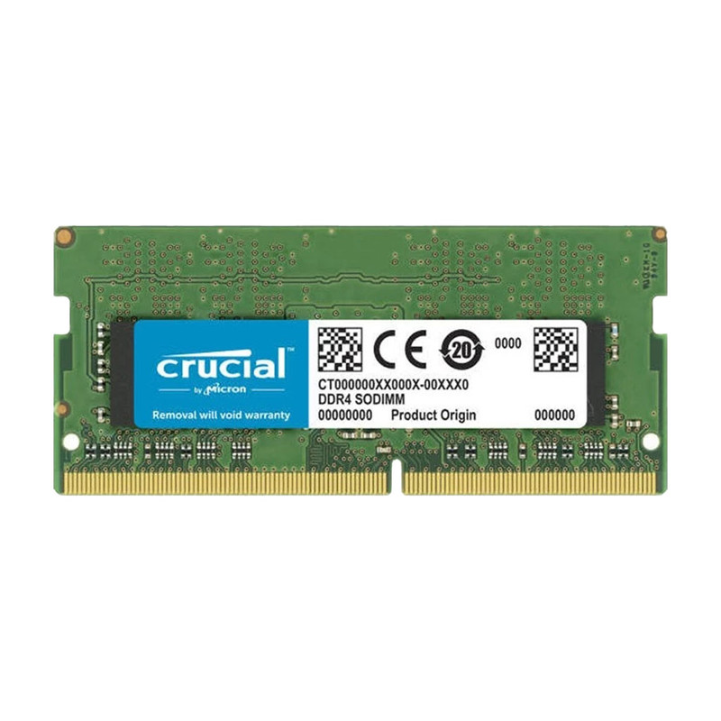 رم لپتاپ کروشیال DDR4 تک کاناله 32 گیگابایت 3200 مگاهرتز CL22 ولتاژ 1.2 ولت