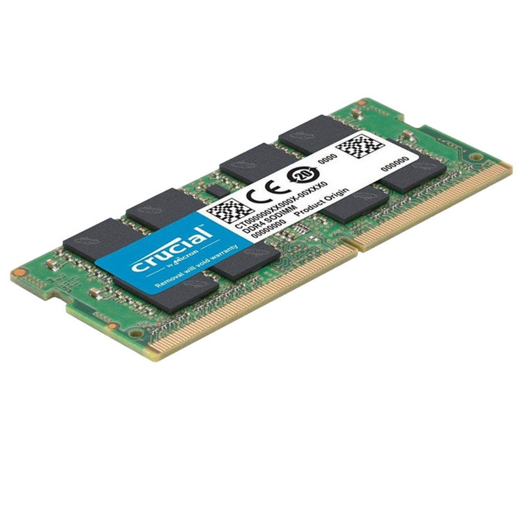 رم لپتاپ کروشیال DDR4 تک کاناله 32 گیگابایت 3200 مگاهرتز CL22 ولتاژ 1.2 ولت