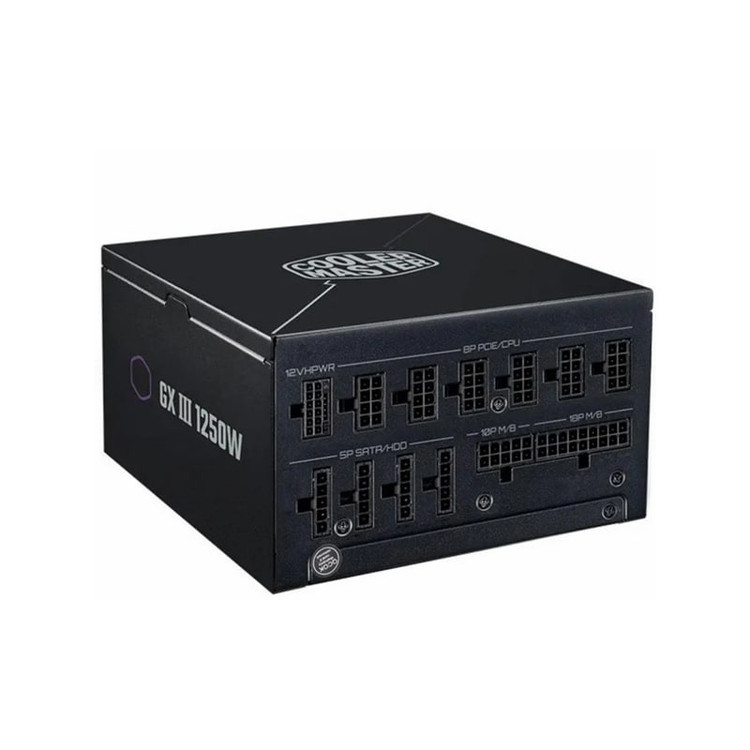 منبع تغذیه کامپیوتر کولر مستر مدل GX III GOLD 1250 Bk