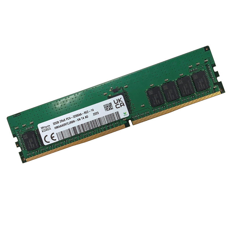 رم سرور DDR4 دو کاناله 3200AA مگاهرتز اس کی هاینیکس مدل HMAA4GR7CJR8N-XN ظرفیت 32 گیگابایت