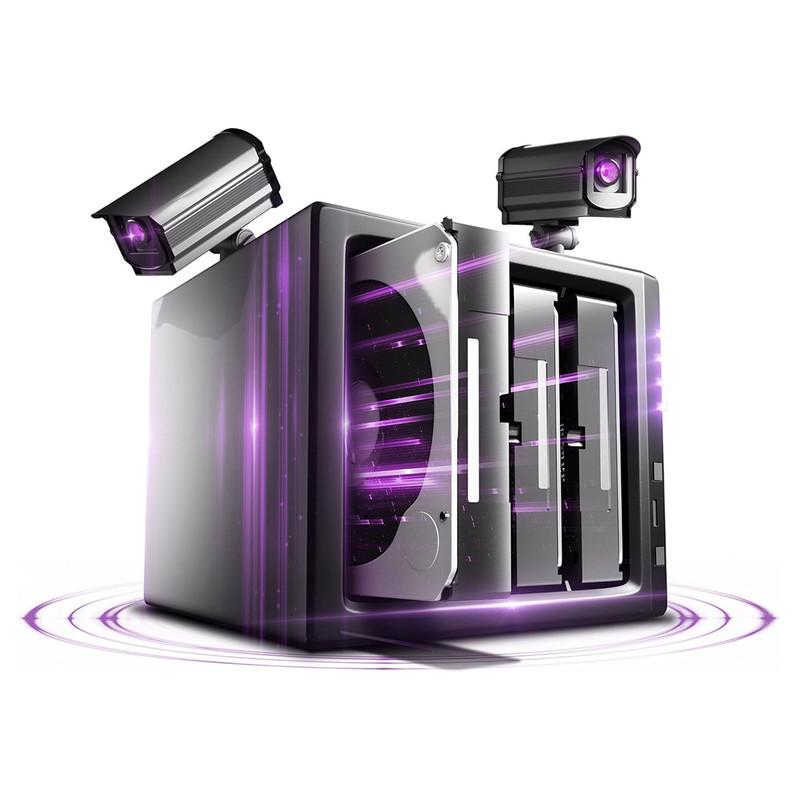 هارددیسک اینترنال وسترن دیجیتال مدل Purple WD100PURZ ظرفیت 10 ترابایت