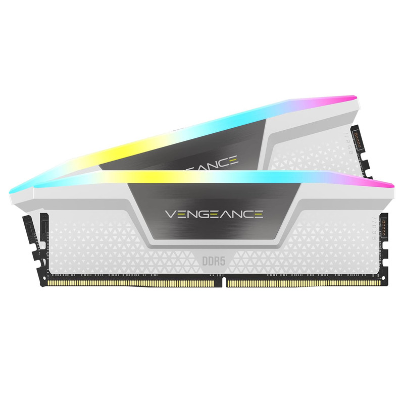 رم دسکتاپ دو کاناله 32GB ،DDR5 کورسیر مدل VENGEANCE RGB 5600MHz با تایمینگ CL40 و هیتسینک خنککننده