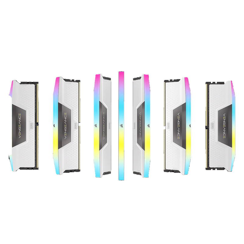 رم دسکتاپ دو کاناله 32GB ،DDR5 کورسیر مدل VENGEANCE RGB 5600MHz با تایمینگ CL40 و هیتسینک خنککننده