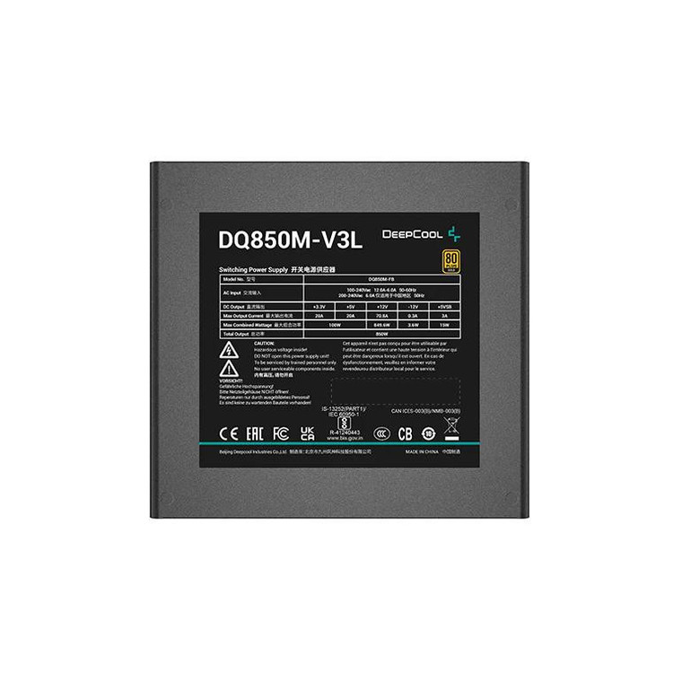 منبع تغذیه کامپیوتر دیپ کول مدل DQ850M-V3L 850W