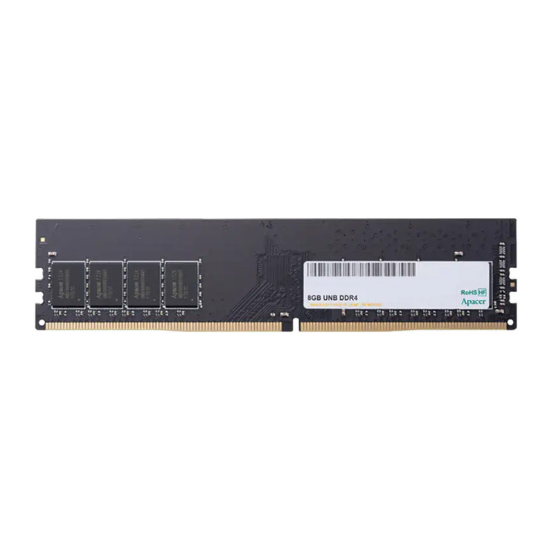 رم دسکتاپ DDR5 16 گیگابایت اپیسر با فرکانس 5600 مگاهرتز، تایمینگ CL46 و معماری تککاناله U-DIMM