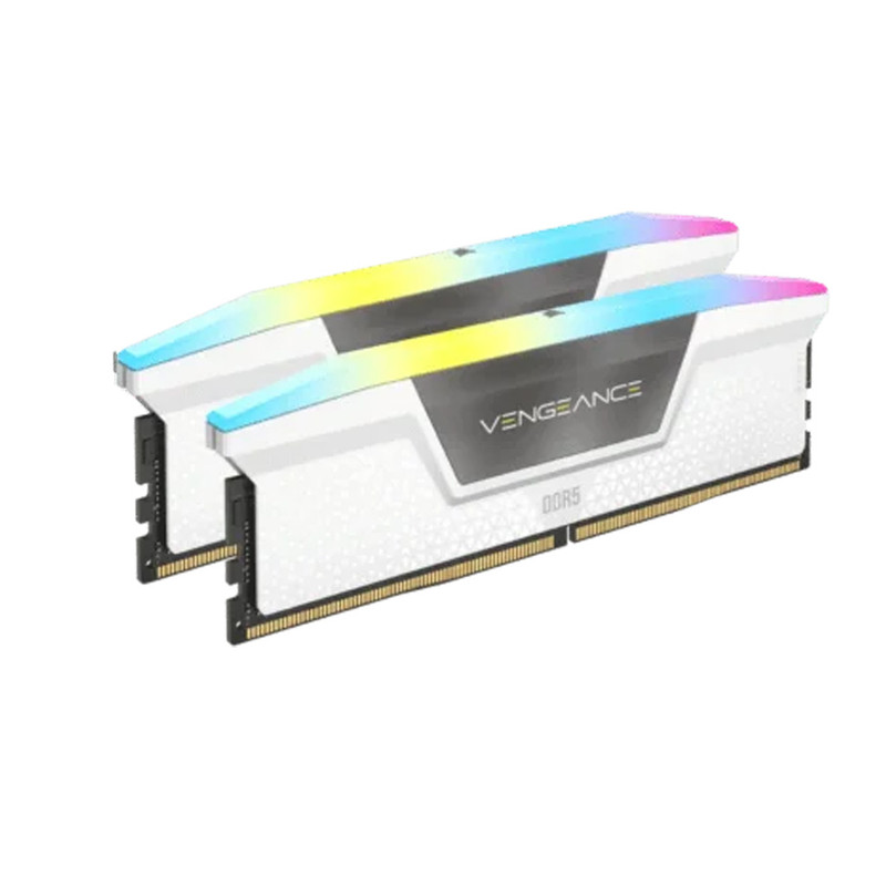 رم دسکتاپ DDR5 ظرفیت 32 گیگابایت کورسی، 2 کاناله با فرکانس 5600 مگاهرتز، 2 ماژول 16 گیگابایتی و نوع U-DIMM