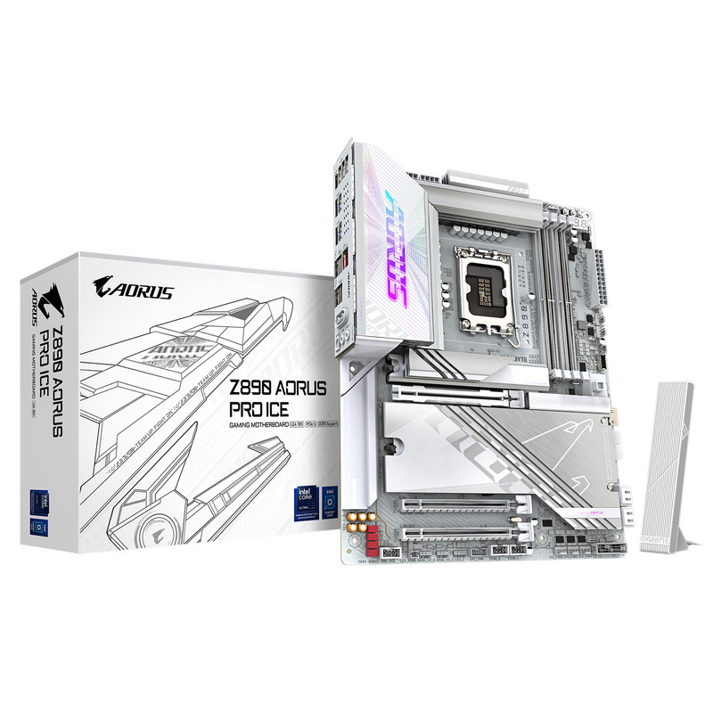مادربرد گیگابایت مدل Z890 AORUS PRO ICE