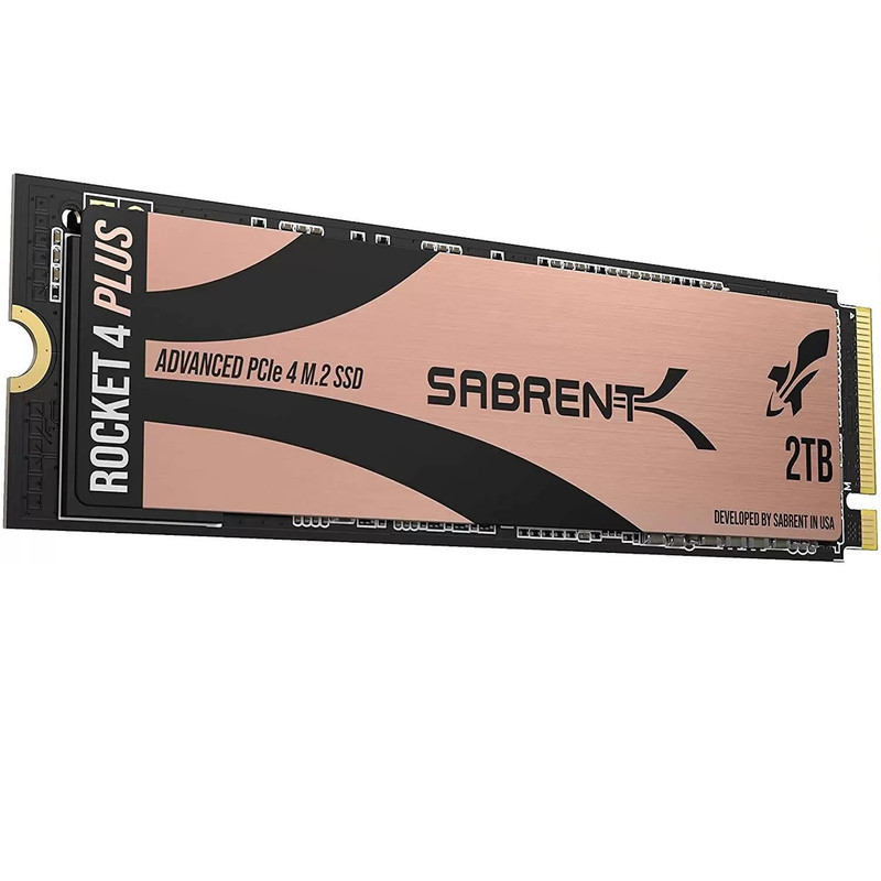 اس اس دی اینترنال سابرنت مدل Sabrent 2TB Rocket 4 Plus NVMe 4.0 Gen4 PCIe ظرفیت دو ترابایت