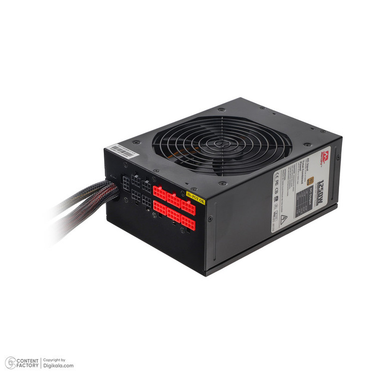منبع تغذیه کامپیوتر نیمه ماژولار 1250 وات مرکوری مدل M1250-GSM