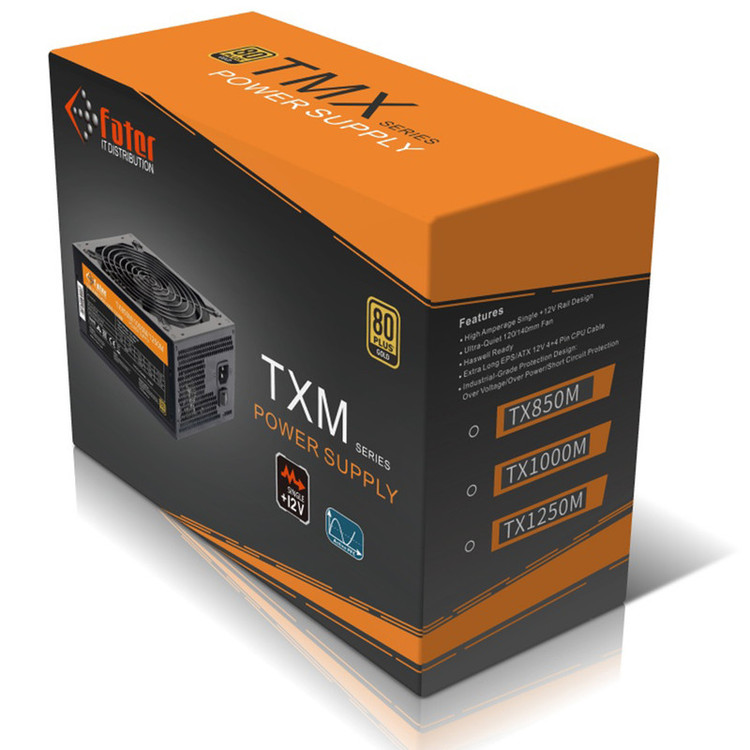 منبع تغذیه کامپیوتر فاطر مدل TX1250M