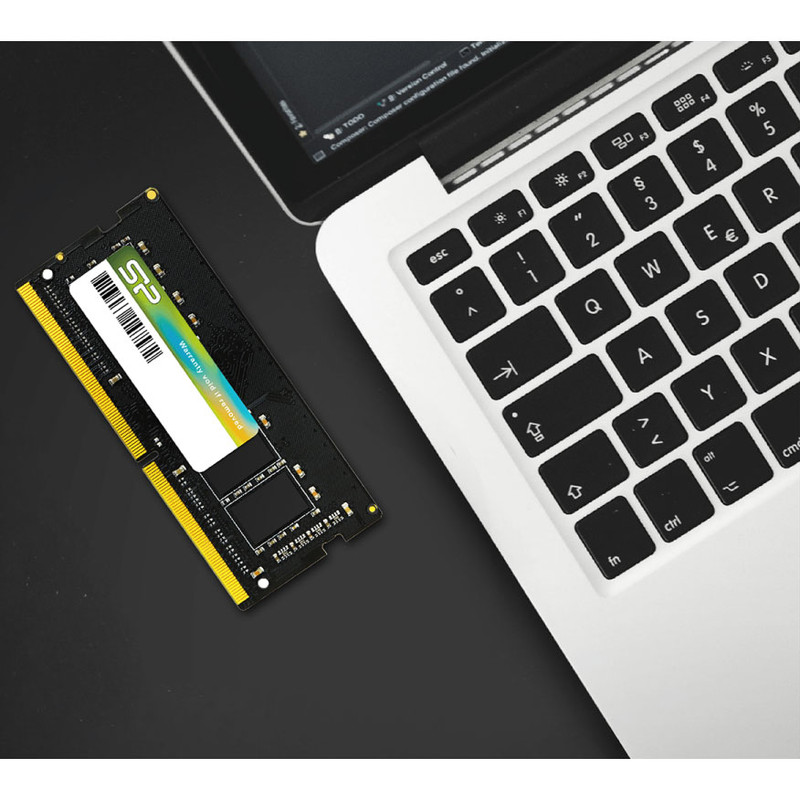 رم لپتاپ DDR4 تک کاناله 3200 مگاهرتز CL22 سیلیکون پاور مدل SP ظرفیت 32 گیگابایت