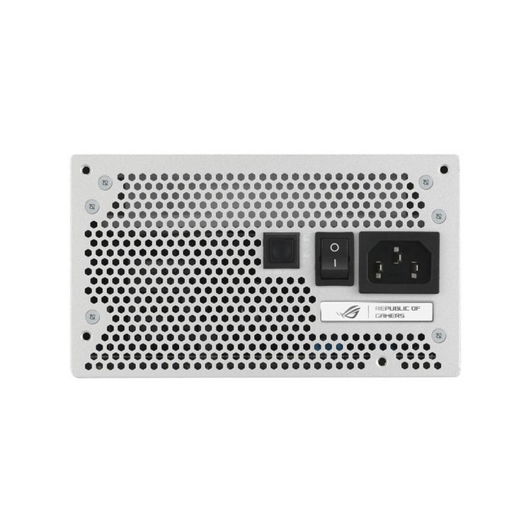منبع تغذیه کامپیوتر ایسوس مدل ROG STRIX 1000W Gold Aura White Edition
