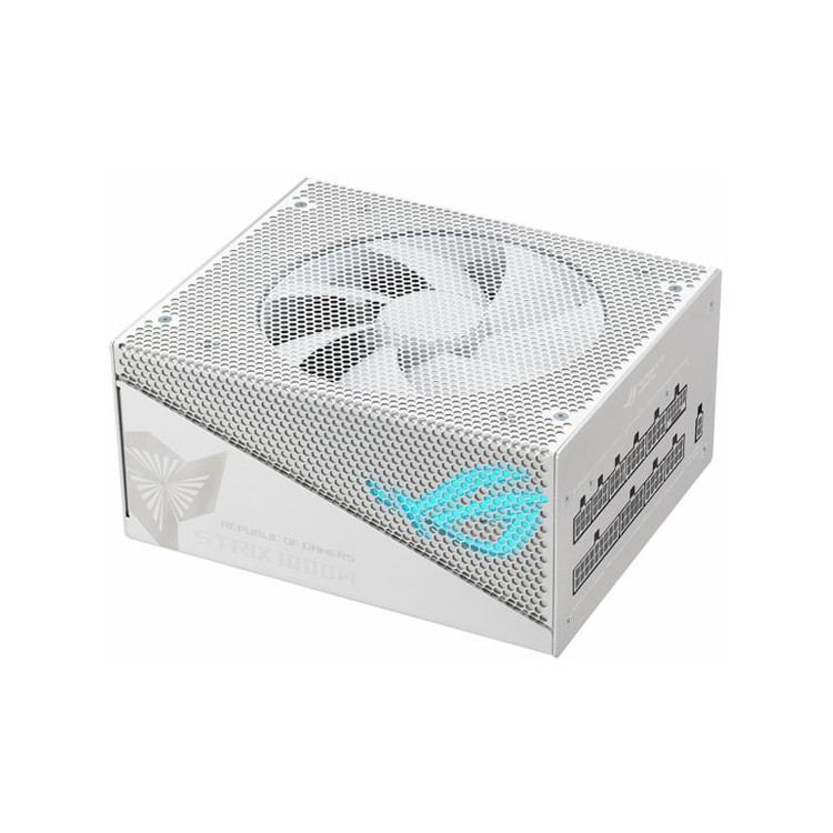 منبع تغذیه کامپیوتر ایسوس مدل ROG STRIX 1000W Gold Aura White Edition