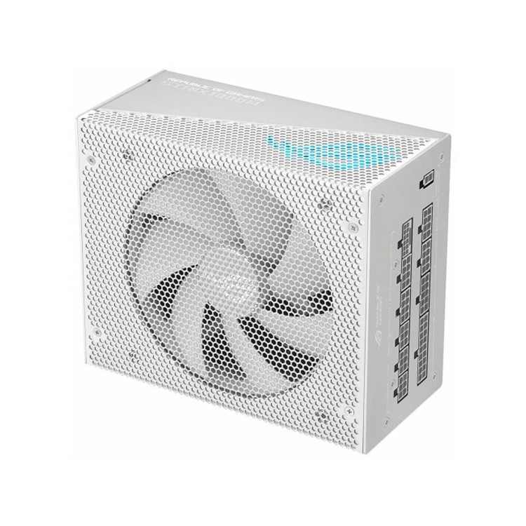 منبع تغذیه کامپیوتر ایسوس مدل ROG STRIX 1000W Gold Aura White Edition